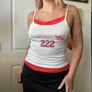 Urban Outfitters BDG Layered Angel Number Divine Graphic Tank Sz M